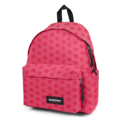 MOCHILA EASTPAK Padded Pak'r® EK62020L Heat Dot topos rosas fucsia