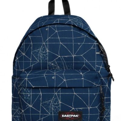 MOCHILA EASTPAK Padded Pak'r® EK62066T CRACKED BLUE azul lineas blancas