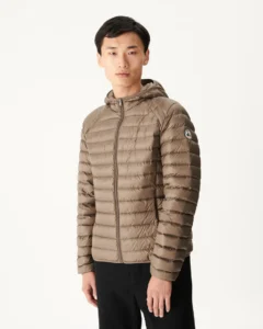 Chaqueta capucha Jott de plumas Hombre NICO BASIC  P000MDOW01 - 808 taupe Justoverthetop marrón claro