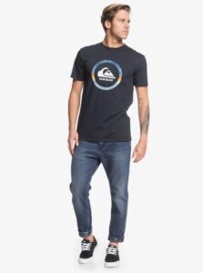 Camiseta Hombre QUIKSILVER manga corta snake dreams ref. EQYZT05481  kyeo azul marino logo grande pecho