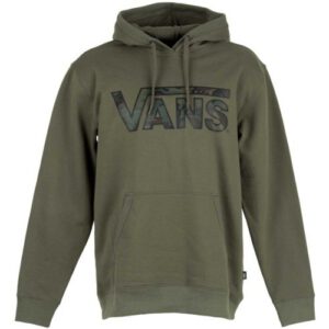 Sudadera VANS Hombre con capucha Ref. V00J8NKE3 mn Vans Classic Pu verde khaki logo camuflaje