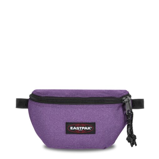 Riñonera Eastpak Springer 2 litros EK074I83 Sparkly Petunia lila brillante con purpurina