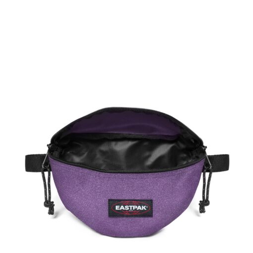 Riñonera Eastpak Springer 2 litros EK074I83 Sparkly Petunia lila brillante con purpurina