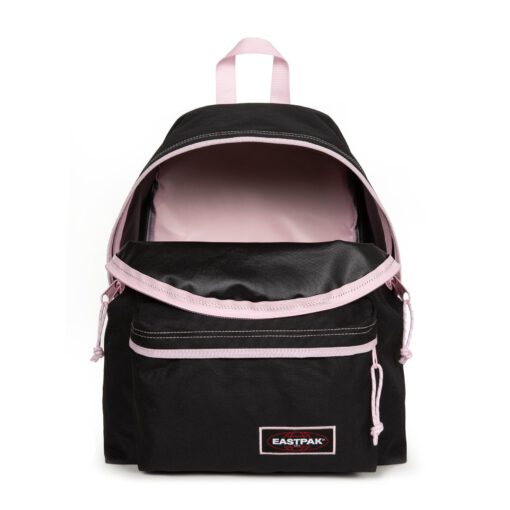 MOCHILA EASTPAK Padded Pak'r® EK620I84 Kontrast Sky negra con detalles rosa palo