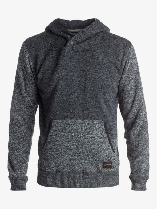 Sudadera de forro polar con capucha  Hombre Quiksilver KRPH Dark grey heather ref.EQYFT03436 KTAO gris oscuro