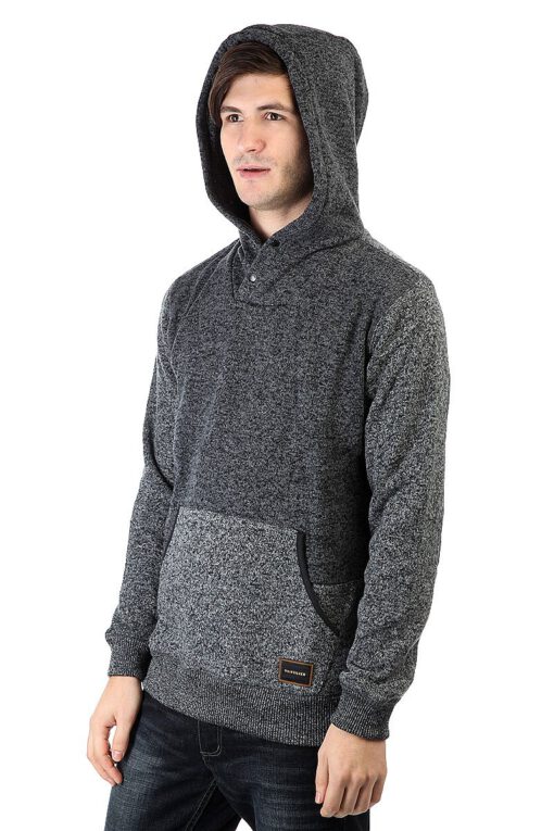 Sudadera de forro polar con capucha  Hombre Quiksilver KRPH Dark grey heather ref.EQYFT03436 KTAO gris oscuro