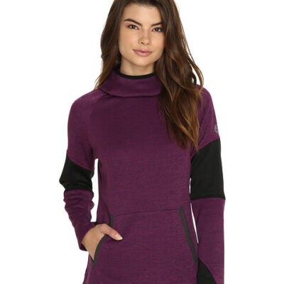 Sudadera Nieve 686 Técnica con capucha para mujer Glacier Storm Tech Mulberry heather Ref. L6W306 morada jaspeada