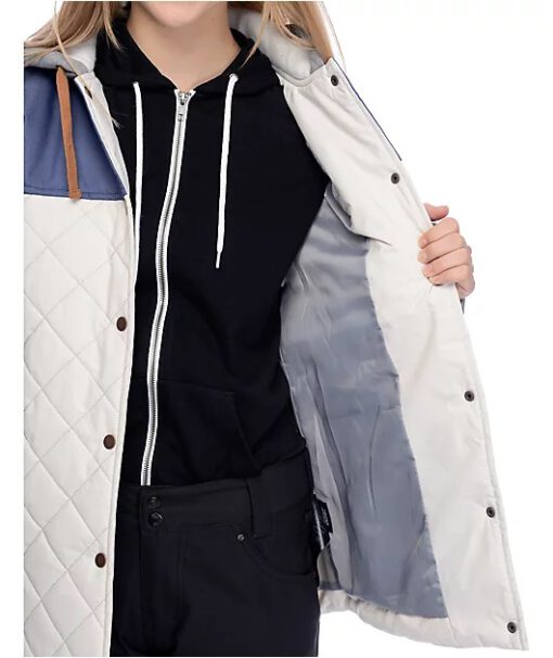 Chaqueta 686 con capucha para mujer PARKLAN AUTUMN INSULATED birch Ref. L6W311 Beig