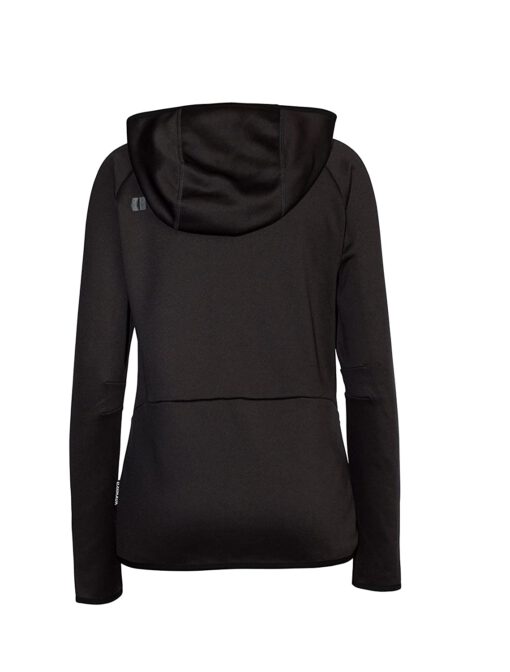 Sudadera larga ARMADA técnica con capucha para mujer RETREAT MIDLAYER HOODIE black Ref. 1330003001905 negra