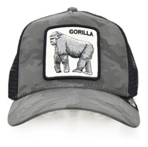 Gorra animales GOORIN BROS Trucker rejilla/ajustable Gorilla Grey Camo Gorila camuflaje gris