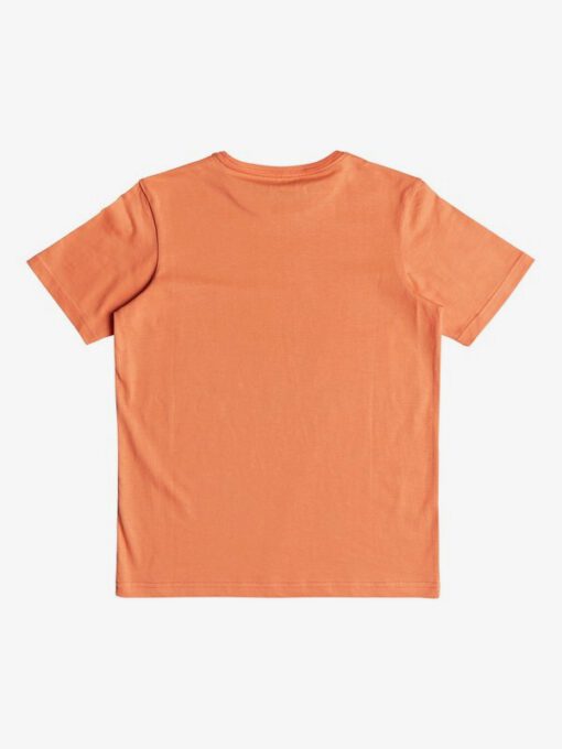 Camiseta QUIKSILVER manga corta niño surfera Classic Makau Ola REAL TEAL (nhj0) Ref. EQBZT03671 naranja calvera