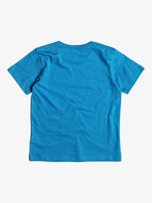 Camiseta QUIKSILVER manga corta niño surfera Classic Magic Volcano Navy (byh0) Ref. EQKZT03080 azul logo pecho