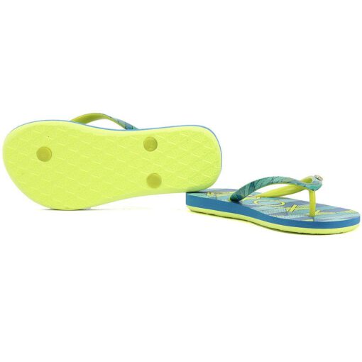 Sandalias ROXY Chanclas goma playa niña Pebbles Flip-Flops GREEN/BLUE (tea) Ref. ARGL100031 azul/verde