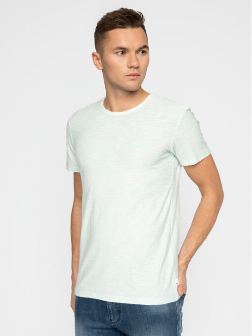 Camiseta Hombre QUIKSILVER manga corta Kentin SNOW WHITE KENTIN (wbk3) Ref. EQYKT03961 verde agua