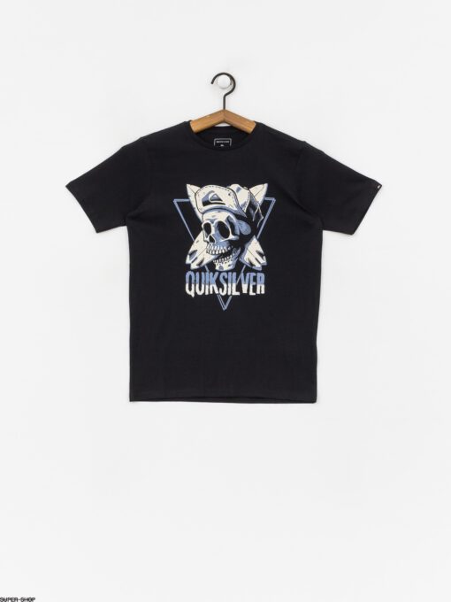 Camiseta QUIKSILVER manga corta niño surfera The Jungle BLACK (kvj0) Ref. EQBZT03896 negra pirata calavera