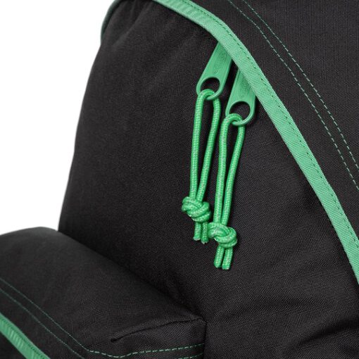 MOCHILA EASTPAK Padded Pak'r® EK620K33 Kontrast Clover negra con detalles verdes