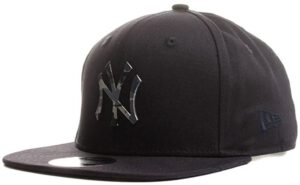 Gorra New Era Cap 9FIFTY MLB Flawless Metal NY Yankees Snapback Ref. 80489164 negra con logo metal camuflaje
