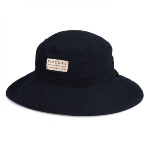 Sombrero RIP CURL gorro de copa REVERSIBLE Revo Valley Mid Brim Hat Dark olive Ref. CHAAF9 negro/camuflaje