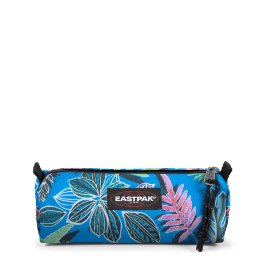 Estuche Eastpak escolar: Benchmark SINGLE EK372L64 Tropics Blue azul flores