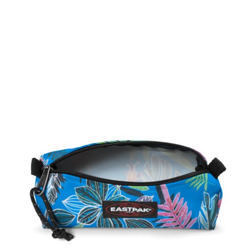 Estuche Eastpak escolar: Benchmark SINGLE EK372L64 Tropics Blue azul flores