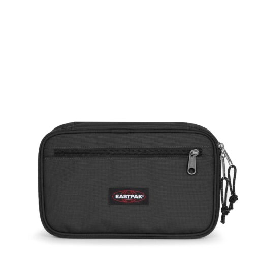 Estuche escolar Eastpak: PLUMIER OVAL MORE XXL grande EK0A5BAB008 negro liso