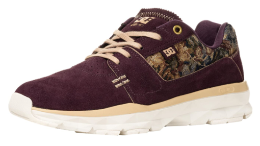 Zapatillas piel DC SHOES para hombre PLAYER wine (win) Ref. 320176 granate