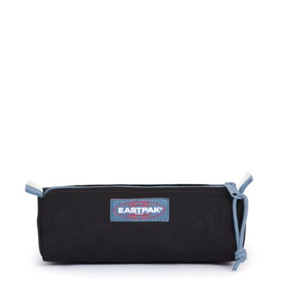 Estuche Eastpak escolar: Benchmark SINGLE EK372O02 Single Kontrast Bouncing negro con detalles azules