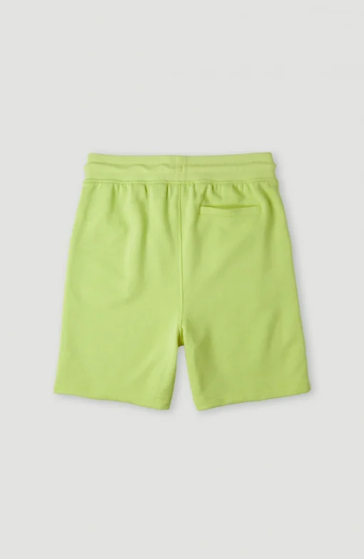 Pantalón corto O'NEILL chándal para niño CIRCLE SURFER SWEATSHORTS Ref. 4700003 verde lima