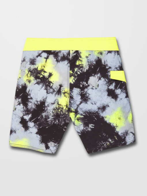 Bañador VOLCOM niño Short elástico SATURATE MOD-TECH - LIME TIE DYE Ref. C0812233_LTD negro tie dye