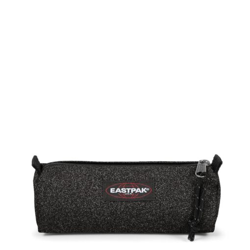 Estuche Eastpak escolar: Benchmark SINGLE EK372N98 Spark Black negro brillante con un toque purpurina