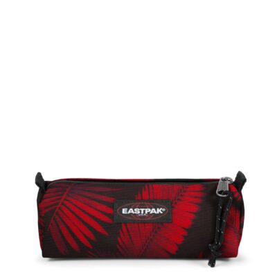 Estuche Eastpak escolar: Benchmark SINGLE EK372O17 Brize Glow Dark rojo/negro flores tropical