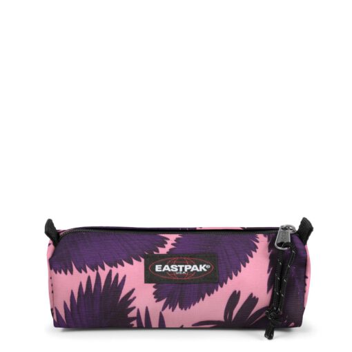 Estuche Eastpak escolar: Benchmark SINGLE EK372O18 Brize Glow Pink rosa/morado flores tropical