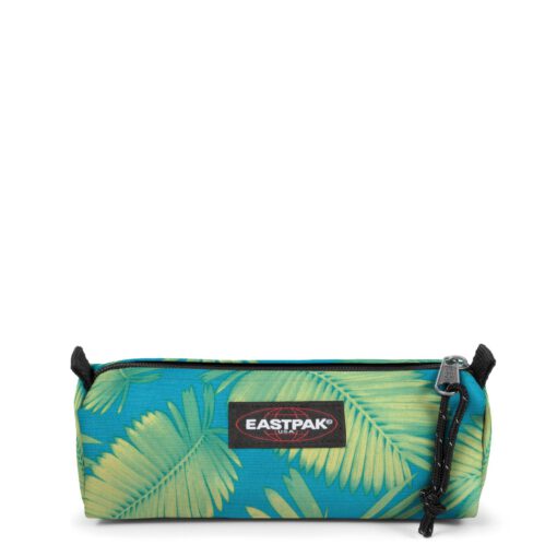 Estuche Eastpak escolar: Benchmark SINGLE EK372O19 Brize Glow Aqua verde agua/azul flores tropical