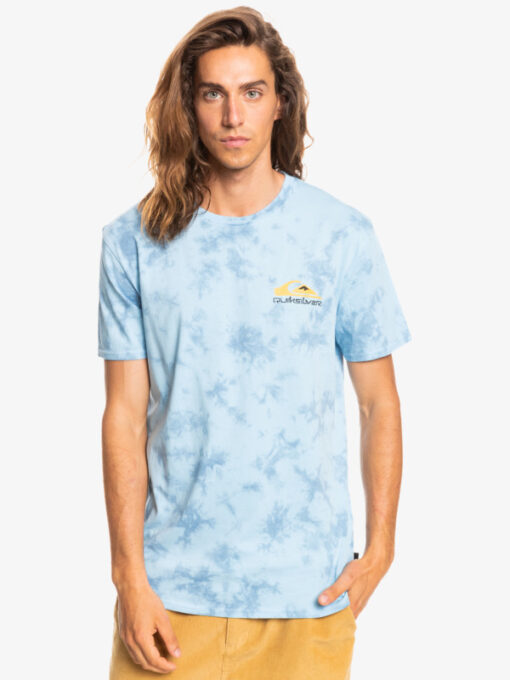 Camiseta Hombre QUIKSILVER manga corta Slow Dive FADED DENIM (bjn0) Ref. EQYZT06679 azul degradado