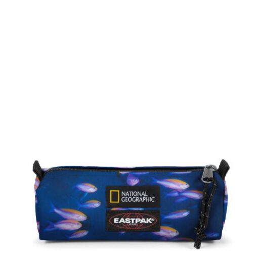 Estuche Eastpak escolar: Benchmark SINGLE EK372W05 Single National Geographic Fish azul peces