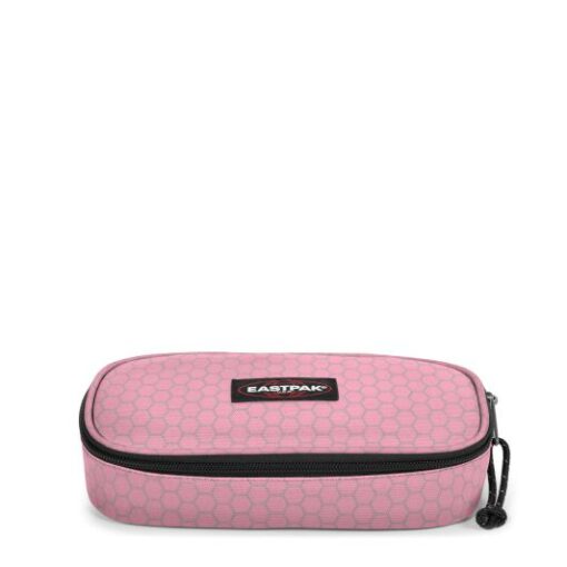 Estuche escolar Eastpak: PLUMIER OVAL EK717U38 Refleks Pink rosa estampado geométrico reflectante