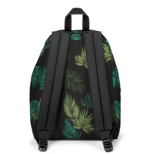 MOCHILA EASTPAK Padded Pak'r® 24 litros EK620 8A2 Brize palm core negra con hojas verdes