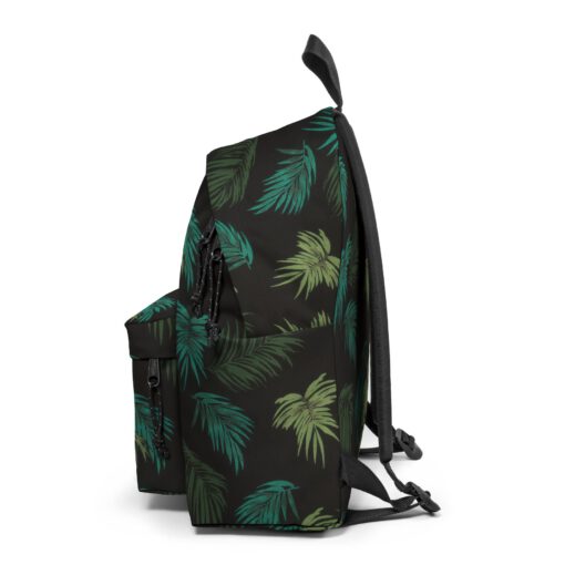 MOCHILA EASTPAK Padded Pak'r® 24 litros EK620 8A2 Brize palm core negra con hojas verdes