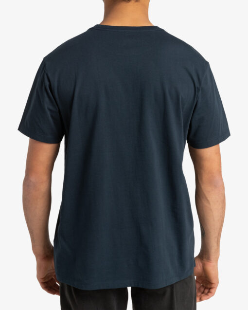 Camiseta BILLABONG básica para hombre manga corta ARCH CREW SS NAVY Ref. W1JE10 BIP2 azul marino