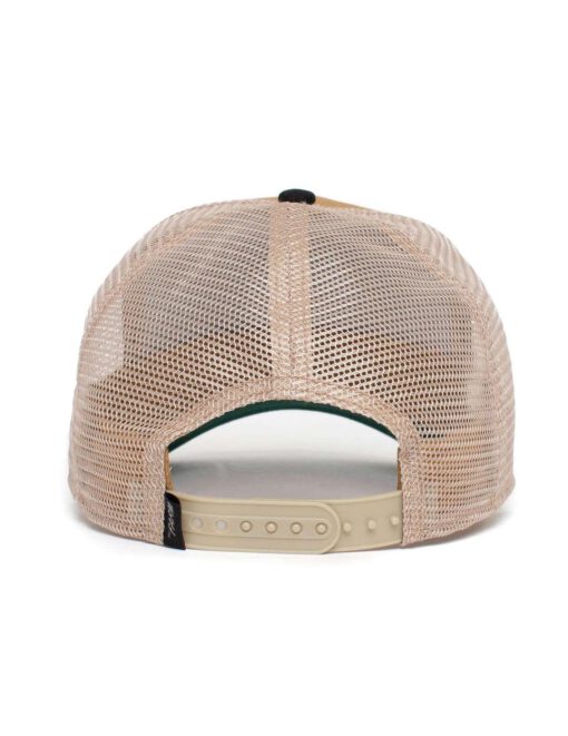 Gorra animales GOORIN BROS Trucker ajustable y con rejilla Black Sheep Oveja negra -beige y marrón