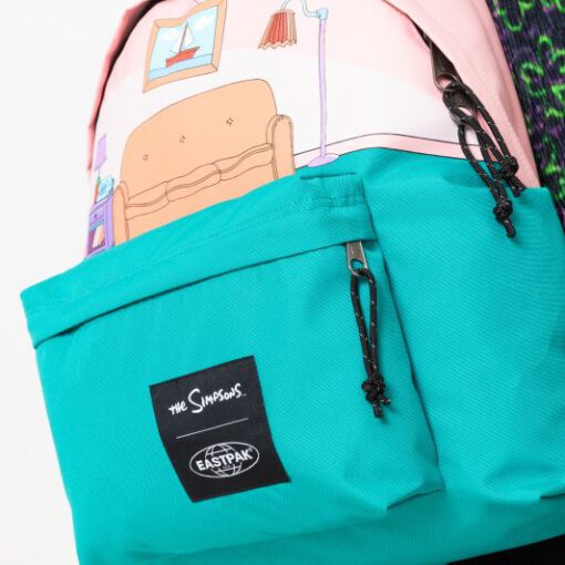 MOCHILA EASTPAK Padded Pak'r® 24 litros EK6207A5 The Simpsons SOFA verde -rosa