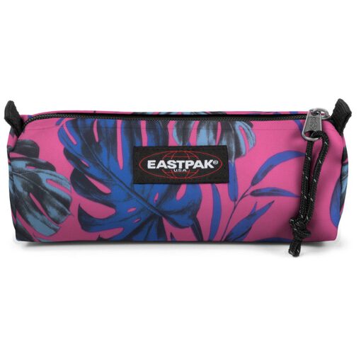 Estuche Eastpak escolar: Benchmark SINGLE EK3728A1 BRIZE MONSTERA PINK rosa estampado