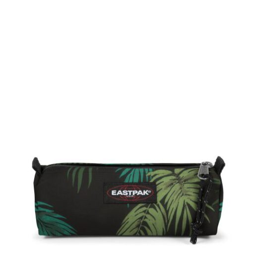 Estuche Eastpak escolar: Benchmark SINGLE EK3728A2 BRIZE PALM CORE-negro hojas verdes