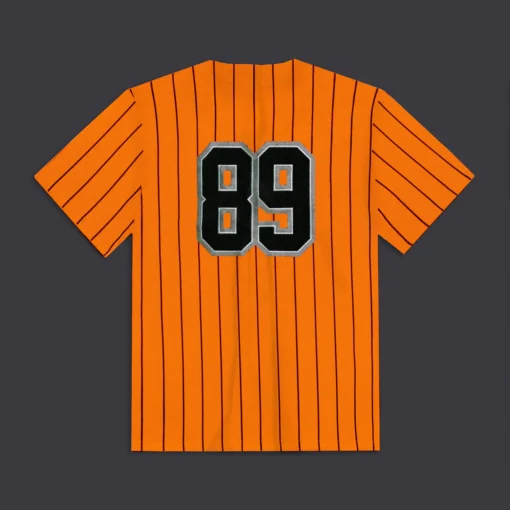 Camiseta DOLLY NOIRE hombre manga corta GOAT catcher baseball shirt orange REF.TS443-TD-01 naranja