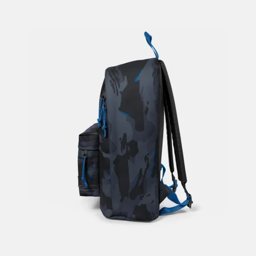 MOCHILA EASTPAK Out Of Office 27 litros con bolsillo ordenador EK767K84 OUTLINE M - camuflaje gris y azul