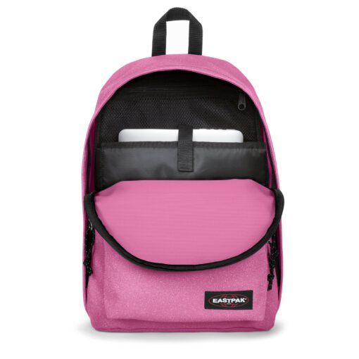 MOCHILA EASTPAK Out Of Office 27 litros con bolsillo ordenador EK7679D5 Spark Cloud Pink rosa