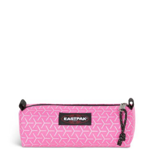 Estuche Eastpak escolar: Benchmark SINGLE EK3729D1 REFLEKS META PINK Rosa con dibujos reflectantes