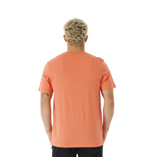 Camiseta Hombre RIP CURL manga corta SURF REVIVAL REF-03NMTE-PEACH salmon