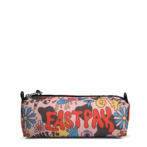 Estuche Eastpak escolar: Benchmark SINGLE EK3727D8 DOODLE LIGHT -Dibujos coloridos