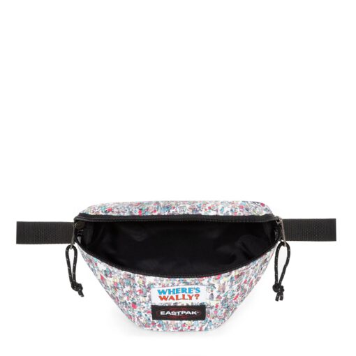 Riñonera Eastpak Springer 2 litros básica EK0745E1 Wally Pattern White Blanca ¿Dónde está Wally?